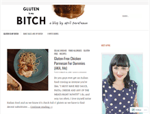 Tablet Screenshot of glutenismybitch.com